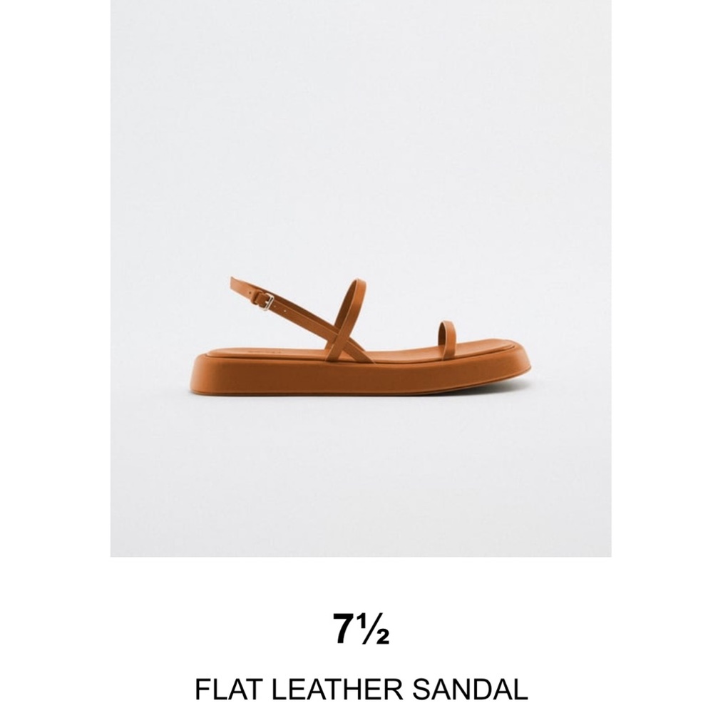 Leather sandals